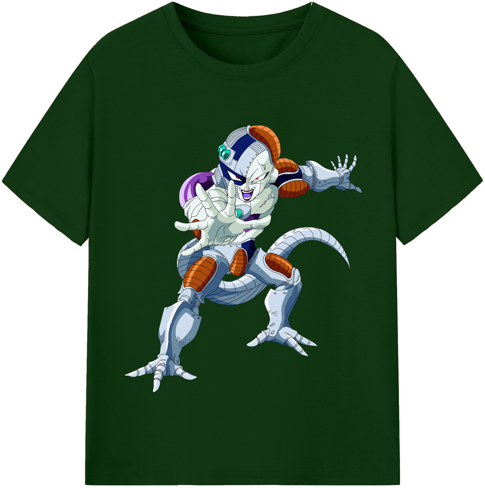 （画像用） ドラゴンボール フリーザ DRAGON BALL Frieza 綿100％半袖Tシャツ（フロントプリント）
